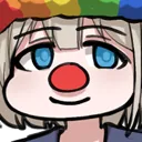 anime_girl_clown Discord Emoji