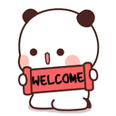 panda_welcome Discord emoji