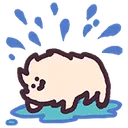 eveOneCat_puddle