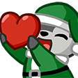 xmas_Heart Discord emoji