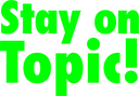 stayontopic