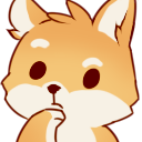 fox_think Discord emoji