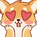 fox_hearteyes Discord emoji
