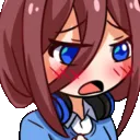 MikuEmbarassed Discord Emoji