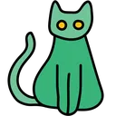 Greencat Discord Emoji