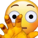 handflushed Discord emoji