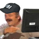kekwfbi Discord emoji