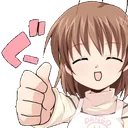 nagisaThumbsUp