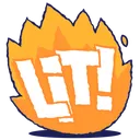 lit