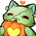 halloweenheartcat