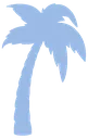 PalmTreeCornflowerBlue Discord Emoji