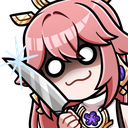 yaeknife_teal Discord emoji