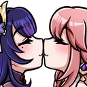 RaidenYaeKiss RaidenYaeKiss