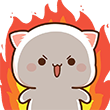 Discord Emote nyaBurn: