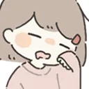 Girl Tired Discord Emoji