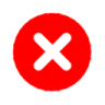 Cross Discord emoji