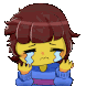 Frisk_Cry Discord Emoji
