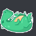 giggling_dragon Discord emoji