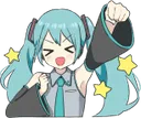 miku_yay Discord Emoji