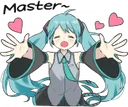 Miku_master Discord Emoji
