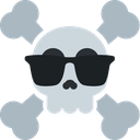 skullCool Discord emoji