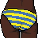 stryellowbluesuitemoji Discord Emoji