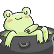 AP2UPixelfrogbath Discord emoji