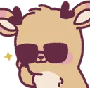 Deer_Cool_glasses