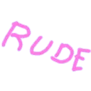 RUDEbutBlinking