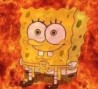 SpongeBob_in_fire Discord emoji