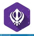 whitesikhismreligionkhandasymbol