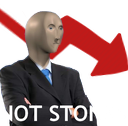 not_stonks Discord emoji