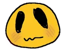 Shy Blob Discord Emoji