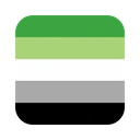 LGBTPrideFlagAromantic Discord emoji