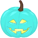 LightBluePumpkin Discord Emoji