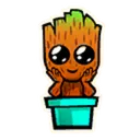 Grootling__Emoticon__Fortnite Discord Emoji