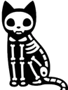 skelecat Discord Emoji