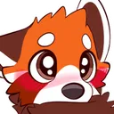blushyredpanda Discord Emoji