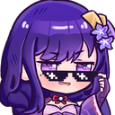RaidenSmugShades_Celestia Discord emoji