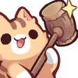 Cat Bonk Discord Emoji