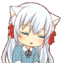 nnekoSleepy Discord emoji