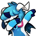 blue_dab Discord Emoji