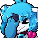 blue_slap Discord Emoji