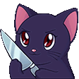 AP2USwetzCatKnife Discord emoji