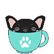 AP2USwetzFrenchBulldogPeek Discord emoji