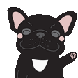 AP2USwetzFrenchBulldogWave Discord emoji
