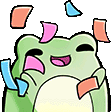 AP2USwetzFrogCheer Discord emoji