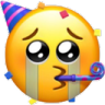 crying_but_celebrating Discord emoji