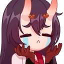 ChiyoPepeHands Discord Emoji