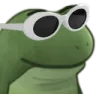 N_frog_cool Discord Emoji